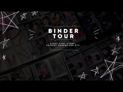 Видео: ep. 27. биндер тур | binder tour: stray kids, ateez, xdinary heroes и др.