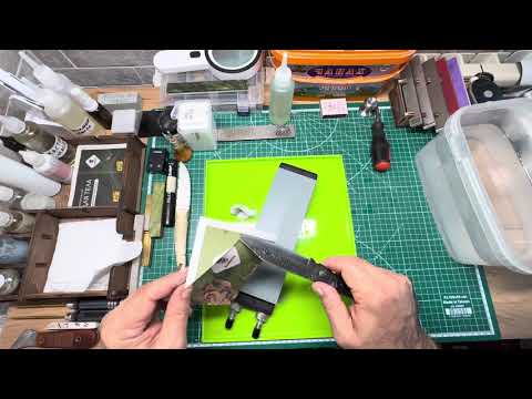 Видео: Японский камень Naniwa Traditional Standart  220 грит.