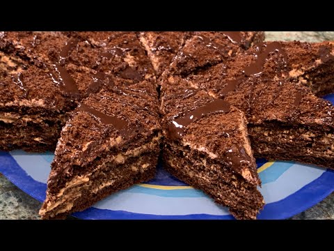 Видео: Торт Ирис- простой, быстрый и оочень вкусный торт! | Cake Iris | Թխվածք Իրիս