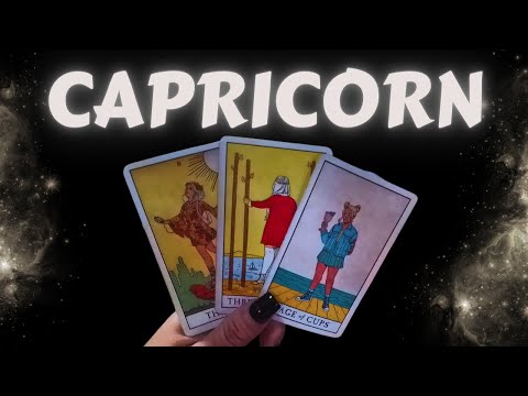 Видео: КОЗЕРОГ — ваш человек тайно переезжает и уходит от вас, а кто-то другой приближается к вам