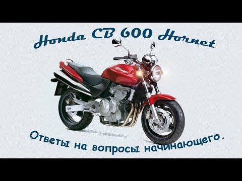 Видео: Honda CB600 Hornet. Вопросы начинающего и ответы на них.