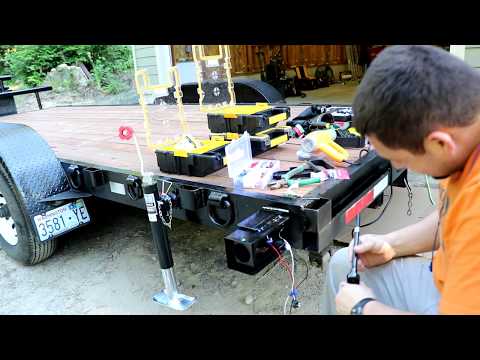 Видео: Модернизации и модификации автомобильных прицепов!!!