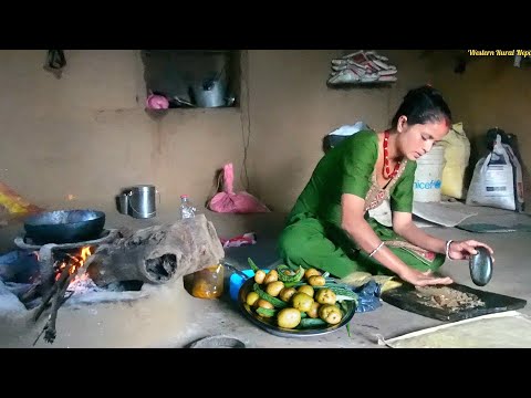 Видео: Невероятные кулинарные навыки в деревне! Традиционная непальская еда на огне 🔥