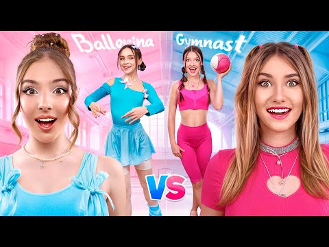Видео: Как Стать Лучшей Гимнасткой? Гимнастка vs Балерина в Школе