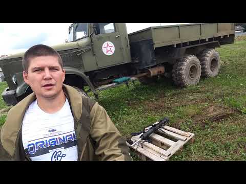 Видео: КрАЗ рулит (палка помогалка). KrAZ