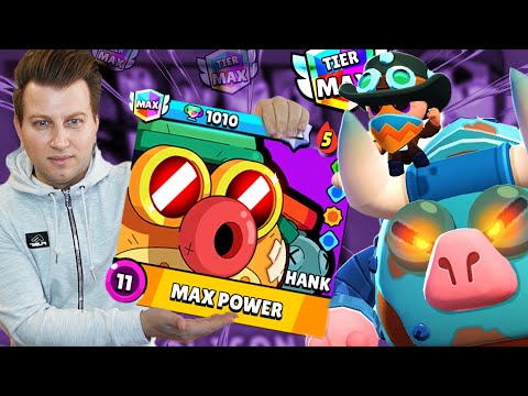 Видео: НАЙ-НАКРАЯ MAX TIER  ХАНК В BRAWL STARS (43/85)