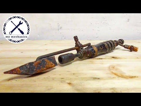 Видео: Старинная пропановая паяльная лампа - Горячая реставрация