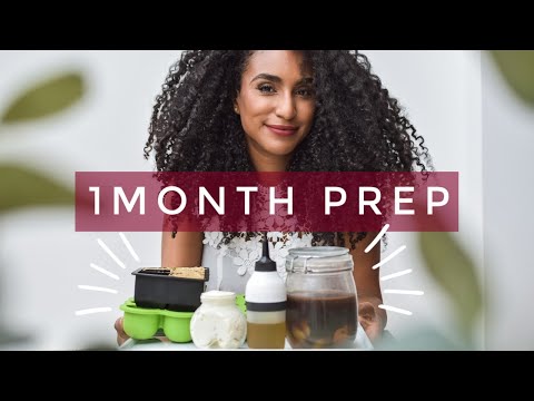 Видео: Рапунцель 1 месяц. Подготовка к отращиванию волос менее чем за час.