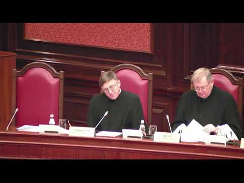 Видео: Заседание Конституционного суда 14 ноября 2019 года