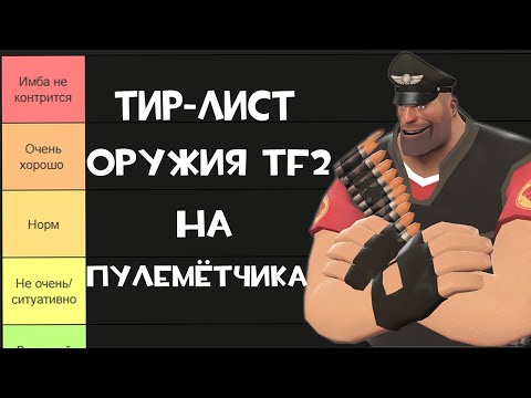 Видео: Тир Лист ОРУЖИЯ на ПУЛЕМЁТЧИКА TF2