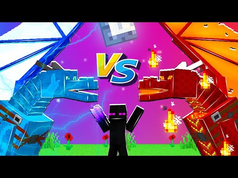 Видео: 😰 Майнкрафт, но БИТВА УЛЬТРА РЕДКИХ ДРАКОНОВ ! ✅ Лёд и Пламя!