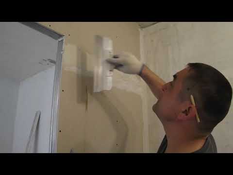 Видео: Как шпаклевать гипсокартон
