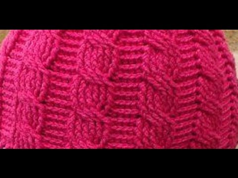 Видео: Рельефный узор крючком-"Коса" ( relief patterns crochet) (узор#19)