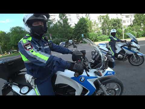 Видео: Встреча с мотобат ДПС.