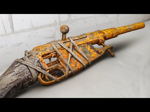 Видео: Обрез винтовки Мосина | Реставрация старого оружия