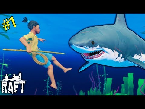 Видео: ВЫЖИВАЕМ В ОКЕАНЕ c @CoolGAMES1  спасаемся от Акул строим Плот и Добываем Ресурсы RAFT