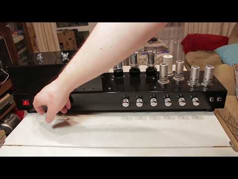 Видео: Гитарный ламповый усилитель (по мотивам Marshall JCM 800)