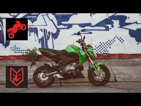 Видео: Kawasaki Z125 Pro - Обзор | Голос Бездока @FortNine