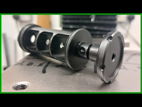 Видео: Изготовление модератора пневматического оружия (Airmaks Krait)