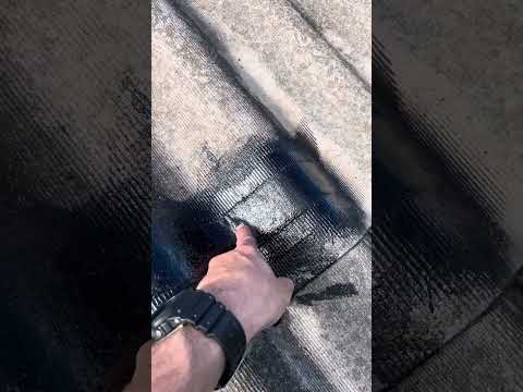 Видео: Латаем крышу из шифера