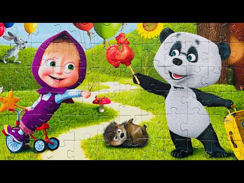 Видео: МАША И МЕДВЕДЬ - СОБИРАЕМ ПАЗЛЫ С МАШЕЙ И ЕЕ ДРУЗЬЯМИ | Капитошка пазлы