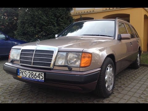 Видео: w124 из Германии//Осмотр Тест Драйв