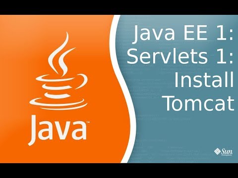 Видео: Java EE 1: Servlets 1: Установка Tomcat