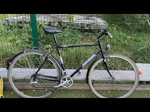 Видео: Старый, но лучше любого современного. Old city bike 1992