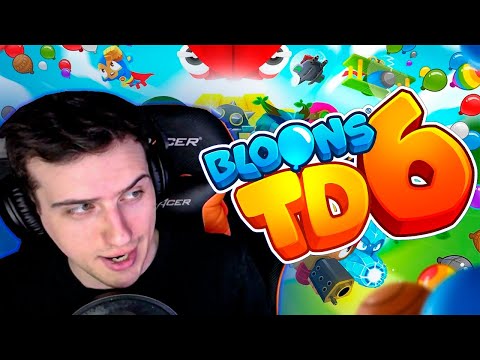 Видео: HELLYEAHPLAY КАТАЕТ ШАРЫ В BLOONS TD 6 #1
