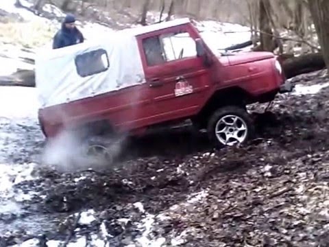 Видео: луаз по грязи покатушка ДНЕПР  14.02.2016