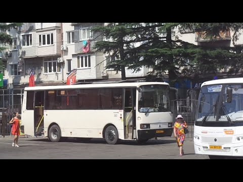 Видео: Автобус №179. АВ Туапсе - Анастасиевка.