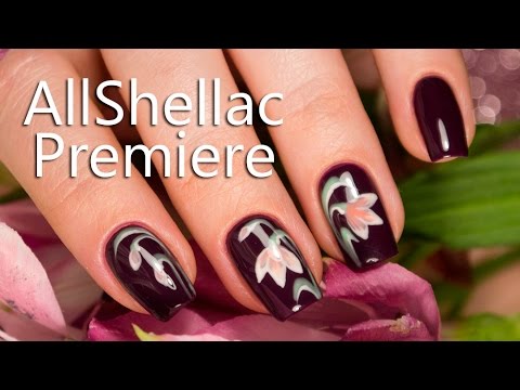 Видео: Осенний маникюр с гель лаками AllShellac Premiere