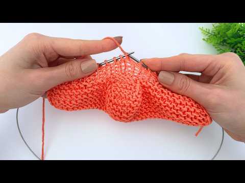 Видео: Маленькая туфелька. Эмоция! Идеальная вязаная туфелька.