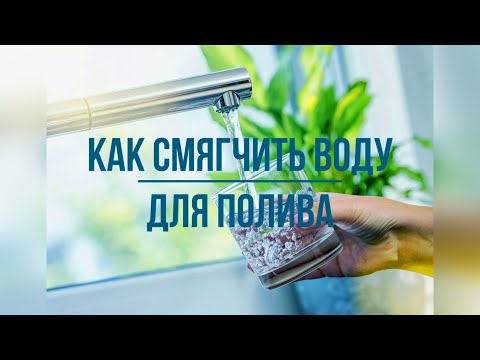 Видео: Как смягчить воду для полива цветов. Эксперимент (солемер).