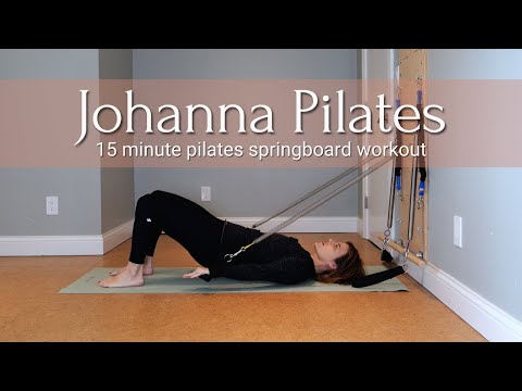Видео: 15-минутная тренировка пилатеса «Трамплин» | Двигайтесь с Джоханной Пилатес
