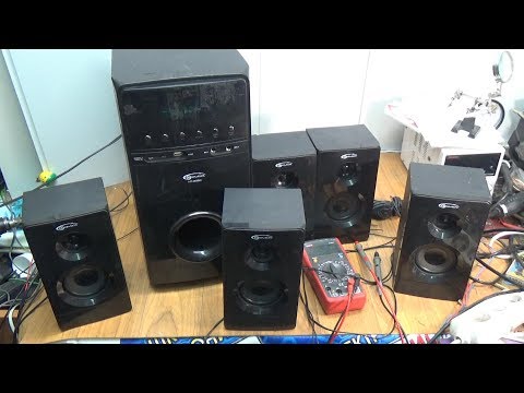 Видео: Ремонт Акустическая система Gemix HT 3050