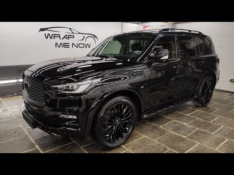 Видео: Антихром и оклейка Infiniti QX80 (QX56)