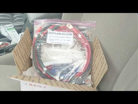 Видео: Модернизация аккумуляторного кабеля 89 Cherokee "Big 7"