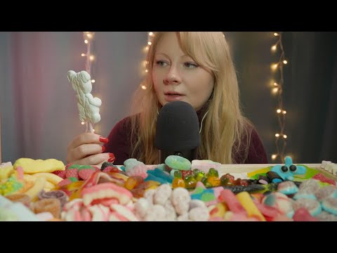 Видео: АСМР ИТИНГ🍬Вкусный МАРМЕЛАД🍭 ASMR Eating Candy (eating sounds)