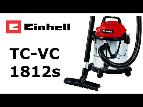 Видео: Строительный пылесос Einhell TC-VC 1812