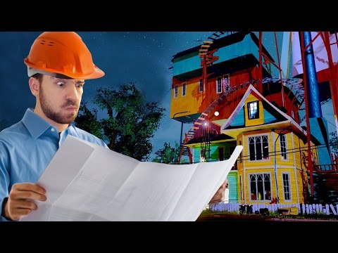 Видео: КАКОЙ СОСЕД ПОСТРОИЛ ЭТОТ ДОМ? - Hello Neighbor Alpha 3 #3
