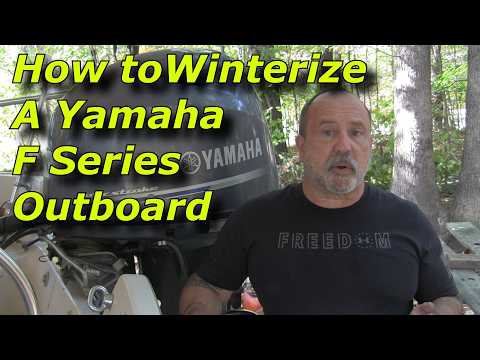 Видео: Как подготовить к зиме 4-тактный подвесной лодочный двигатель Yamaha F-серии F70