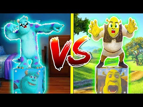 Видео: САЛЛИ ЛАКИ БЛОК VS ШРЕКА ЛАКИ БЛОК! НУБ ПРОТИВ ПРО! ВЫЖИТЬ НА 1 БЛОКЕ! #97