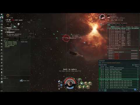 Видео: EVE Online. Typhoon против Гавани Ангелов. 25КК/тик Angels
