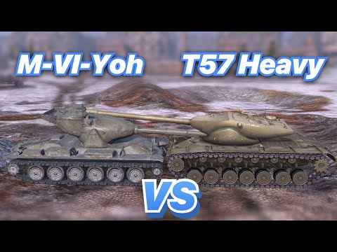 Видео: НА ЗАБИВ#59 | Американские БАРАБАНЩИКИ | M-VI-Yoh против T57 Heavy | WoT Blitz | Zlobina Liza