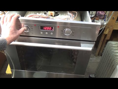 Видео: Ремонт  духового шкафа  ELECTROLUX