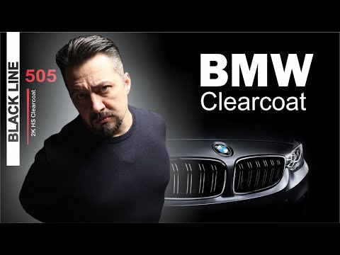 Видео: Лак БМВ формирование шагрени BMW clearcoat