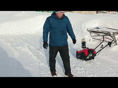 Видео: Небольшие доработки не самоходного  снегоуборщика BRAIT BR-3046W