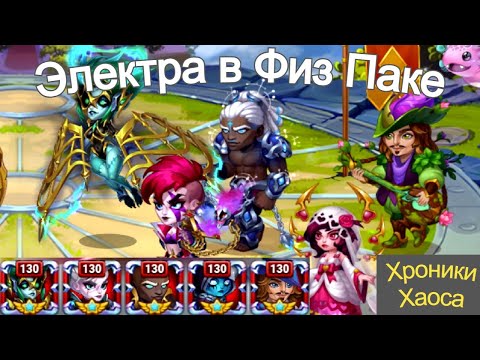 Видео: Хроники Хаоса Электра Лирия Тристан Кира Себастьян Тест Физ пачки