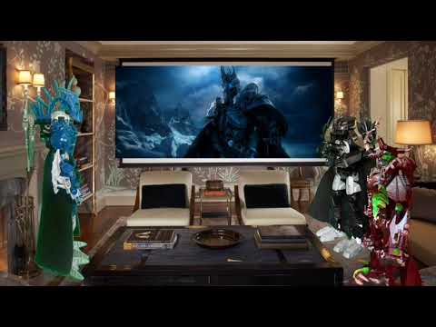 Видео: Реакция гг биониклов на World of Warcraft: Wrath of the Lich King и смерть короля Лича.